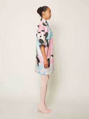 
                  
                    MUSHROOM POP-ART SHIRT DRESS
                  
                