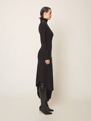 
                  
                    ASYMMETRICAL KNIT DRESS
                  
                