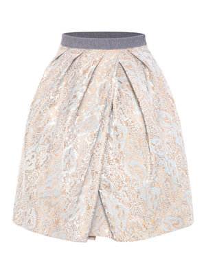 
                  
                    THE DRAPED SKIRT
                  
                